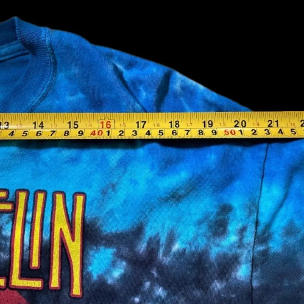 2/$30 LED ZEPPELIN US 1975 Tour T shirt tee, tie dye, short sleeve cotton unisex - Picture 9 of 10